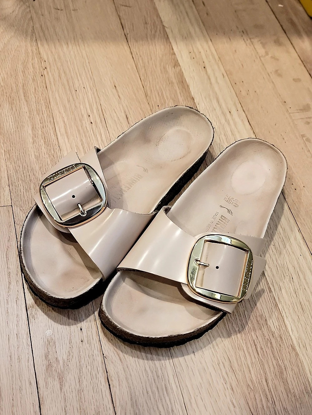 Birkenstock Madrid Big Buckle Leather Sandals